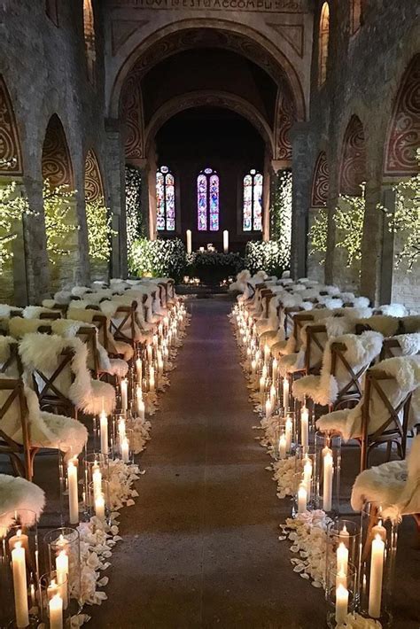 church wedding decorations romantic lighting with candles twilighttrees ...