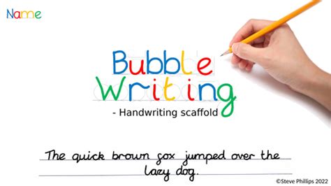 Bubble Writing - Numbers | Teaching Resources