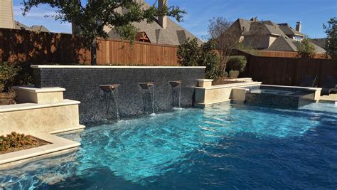 Dallas, Plano Pool Fountains, Custom Water Features Gallery