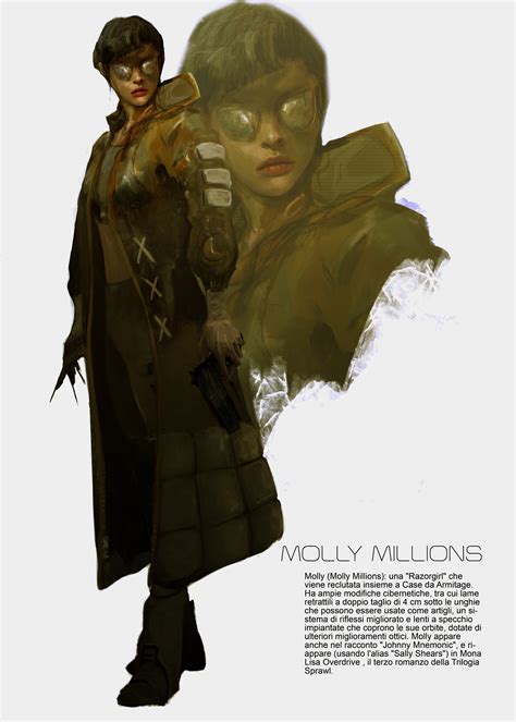 Andrea Bellini - Molly Millions_ Neuromancer