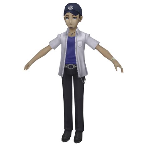 Persona 3 Junpei Summer Uniform XPS by Sasuke-Bby on DeviantArt