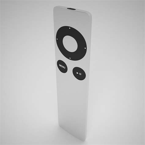 3d apple tv remote model