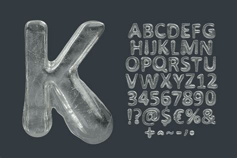 Melted Ice Font :: Behance