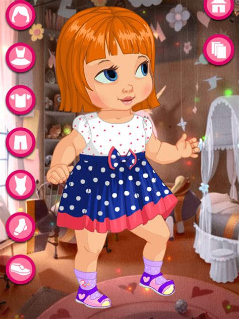 🕹️ Play Baby DressUp Game: Free Online Baby Girl Dress Up Game for ...