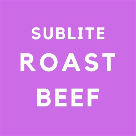 Sublite Roast Beef - Submarina Guam