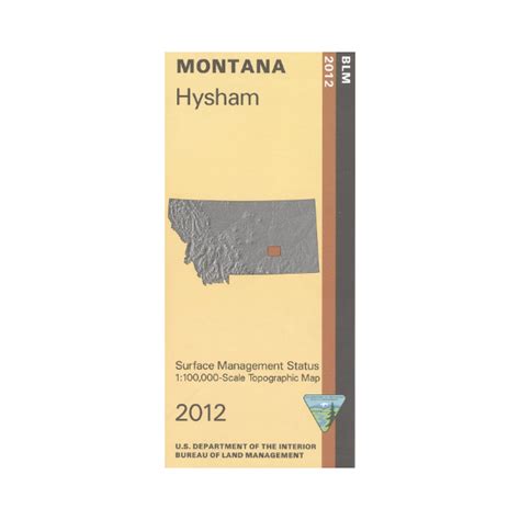 Map: Hysham MT - MT1100S – Public Lands Interpretive Association