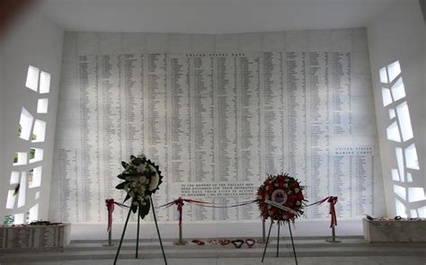 New wall at USS Arizona Memorial dedicated on Veterans Day | Stars and ...