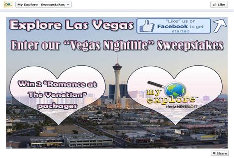 Enter our Explore Las Vegas "Vegas Nightlife" Sweepstakes at http://www.facebook.com/MyExplore ...