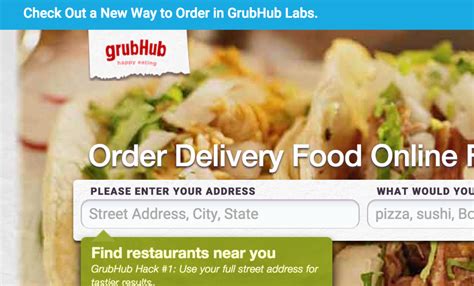 GrubHub Now Also Wants To Deliver Food To Your Door – Consumerist