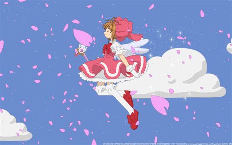 Magic in the Sky: HD Wallpaper of Cardcaptor Sakura