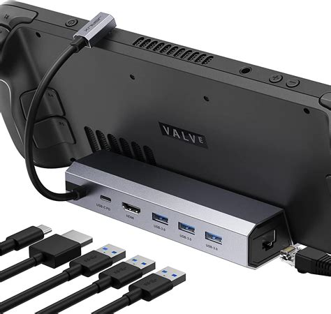 Amazon.co.jp: JSAUX Steam Deck Dock 6-in-1 ドッキングステーション、スチームデック専用 HDMI 4K@60Hz・3×USB 3.0ポート・1Gbps ...