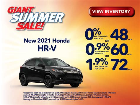 New Vehicle Specials - Folsom Lake Honda