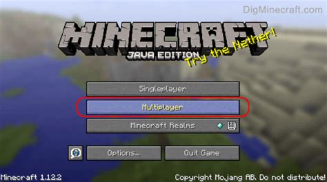 How to Connect to a Minecraft Server