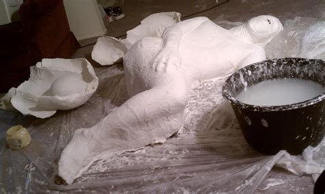 Plaster Full Body Lifecasting by jibdog245 on DeviantArt