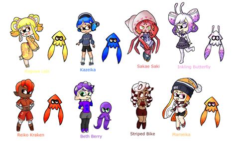 Characters Splatoon 3 by Jazzzeh51 on DeviantArt