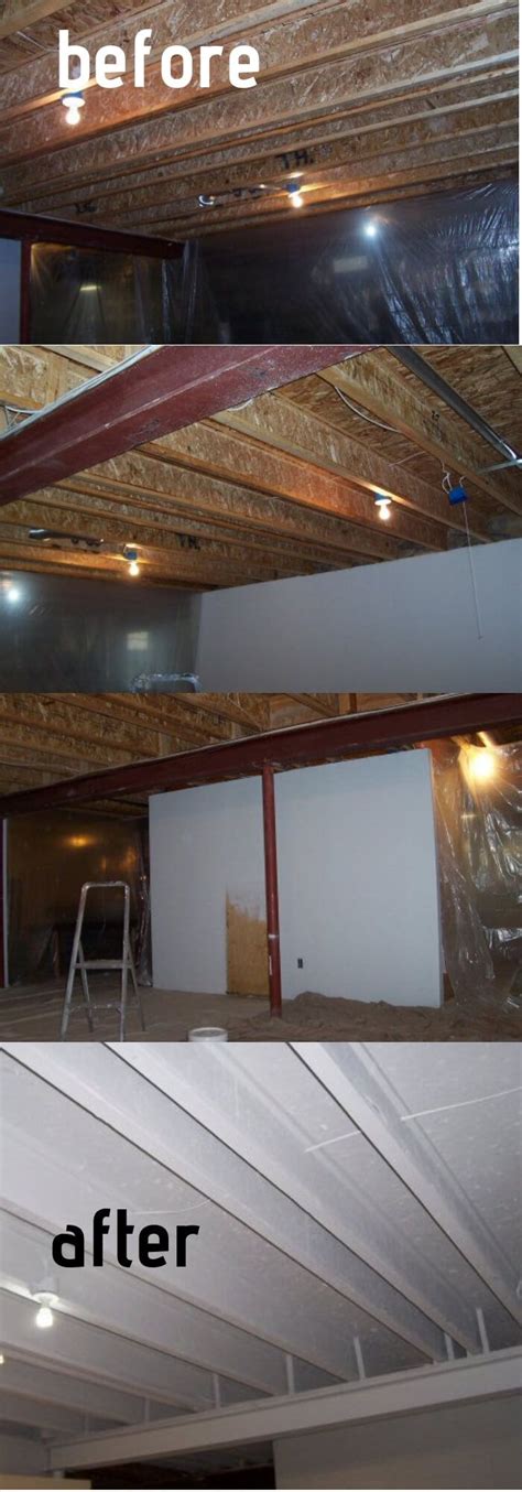 15+ Best DIY Basement Ceiling Ideas & Designs For 2023 | Diy basement, Low ceiling basement ...