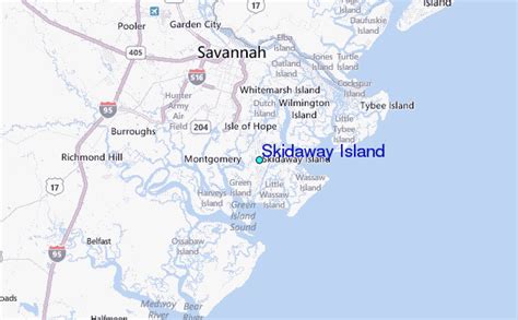 Skidaway Island Tide Station Location Guide