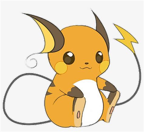 #pokemon #raichu #kawaii #freetoedit - Raichu Pokemon Transparent PNG ...