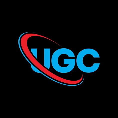 UGC logo. UGC letter. UGC letter logo design. Initials UGC logo linked ...