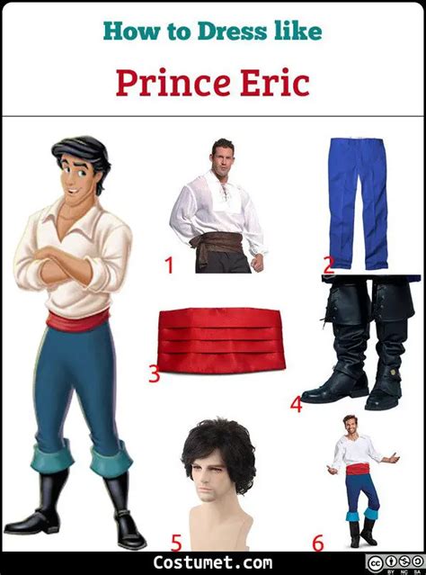 The Prince Eric Costume for Halloween