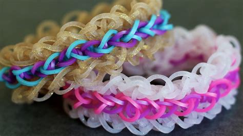 Rainbow Loom™ Layered Ruffles Bracelet Tutorial - YouTube