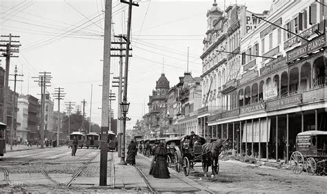 New Orleans, Canal Street, 1890s | Old photos, New orleans louisiana, New orleans history