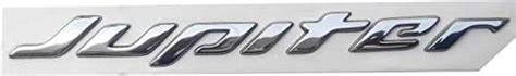 Buy TVS Jupiter Bike Logo Model Emblem 3D Chrome Sticker(2 pcs) Online ...