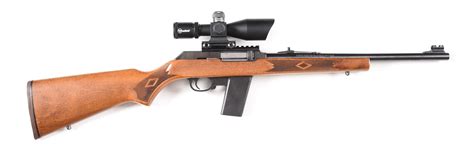 Lot Detail - (M) MARLIN .45 ACP CARBINE SEMI AUTOMATIC RIFLE WITH SCOPE