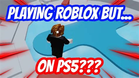 Playing Roblox On PS5????? - YouTube