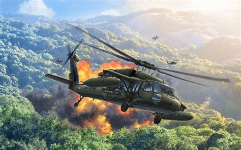 Wallpaper Helicopter Black Hawk Us Army 4k Military 17768