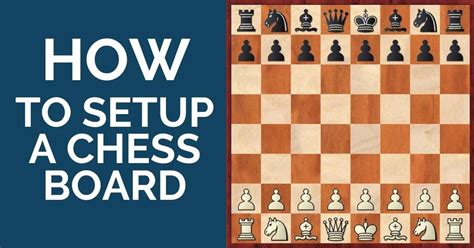 How to Set up a Chessboard? - TheChessWorld