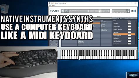 NATIVE INSTRUMENTS SYNTHS | USE A COMPUTER KEYBOARD LIKE A MIDI ...