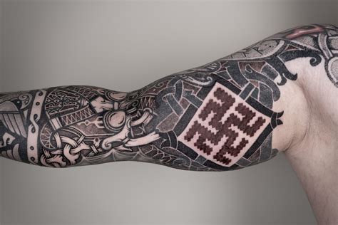 Viking Sleeve - Nordic ornament - Pradd Tattoo