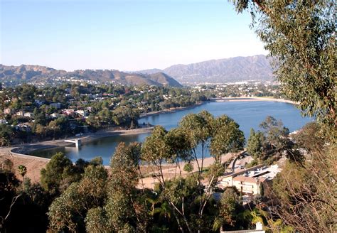 Silver Lake Reservoir from the Hathaway Estate, Nov. 15, 2… | Flickr