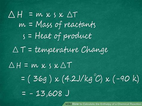 3 Ways to Calculate the Enthalpy of a Chemical Reaction - wikiHow