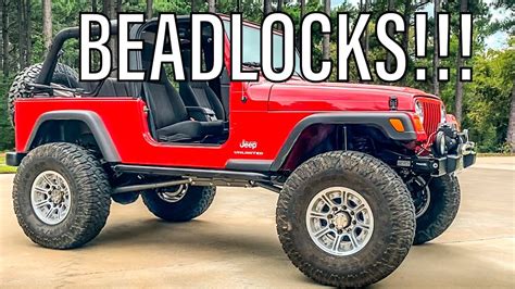 Hutchinson Rock Monster Beadlock Wheel Overview and Installation - Jeep ...