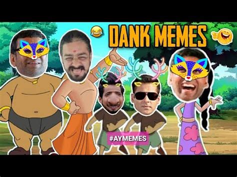 Dank Memes | Chhota Bheem Memes | Song Meme | Meme Crossover | Carry Minati | A Y MEMES - YouTube