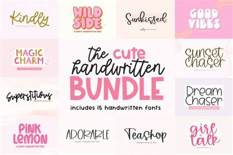 Pretty Fonts For Girls