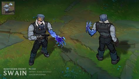 I really need a coat-less Swain skin in game. Maybe even a /g emote to ...