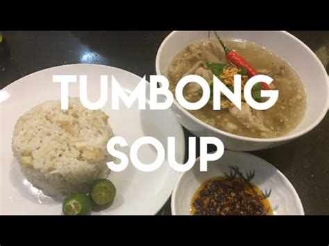 Special Tumbong Soup Recipe|| Filipino Street Food - YouTube