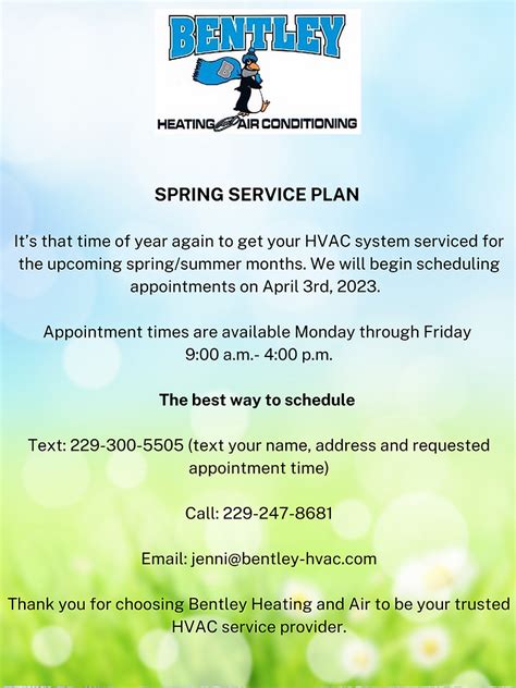 Spring Maintenance for Your HVAC System