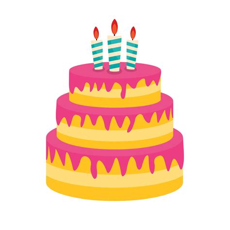 Tarta Cumpleaños Vectores, Iconos, Gráficos y Fondos para Descargar Gratis