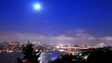 cityscapes, Night, Turkey, Istanbul, Bosphorus, Cities Wallpapers HD ...