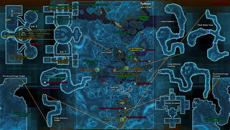 The complete map of Tython : r/swtor