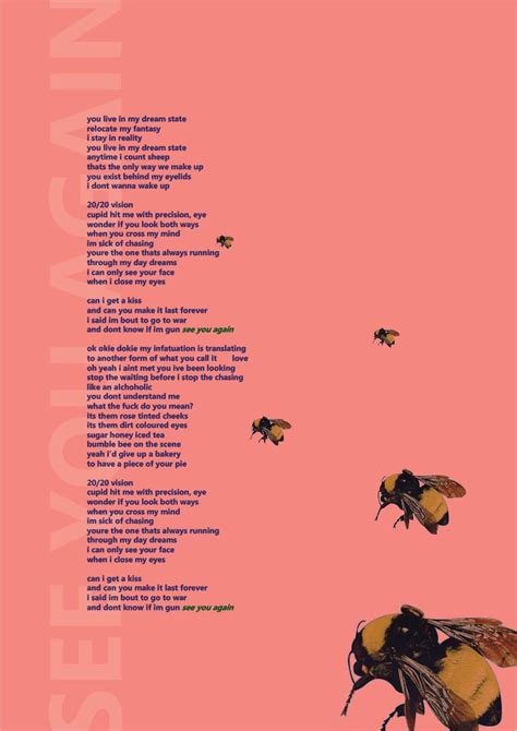 see you again - tyler the creator - flower boy lyrical poster Tyler The Creator Lyrics, Tyler ...