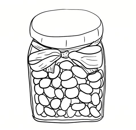 Jelly Bean Clipart Black And White - ClipArt Best