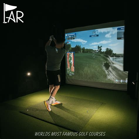 Virtual Golf Simulator Session - Play All-Year Round