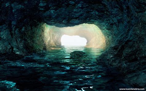 Underwater Cave by coccoluto on DeviantArt