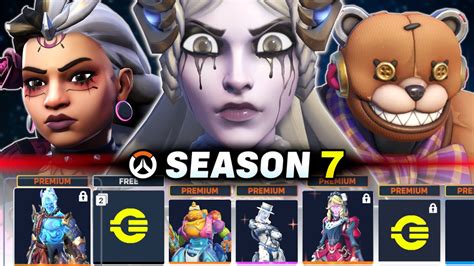 -NEW SKINS- All Season 7 Battle Pass & Shop Content! | Overwatch 2 News ...