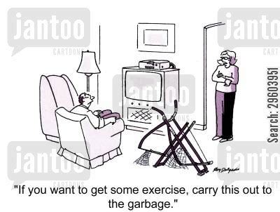 exercise bike cartoons - Humor from Jantoo Cartoons